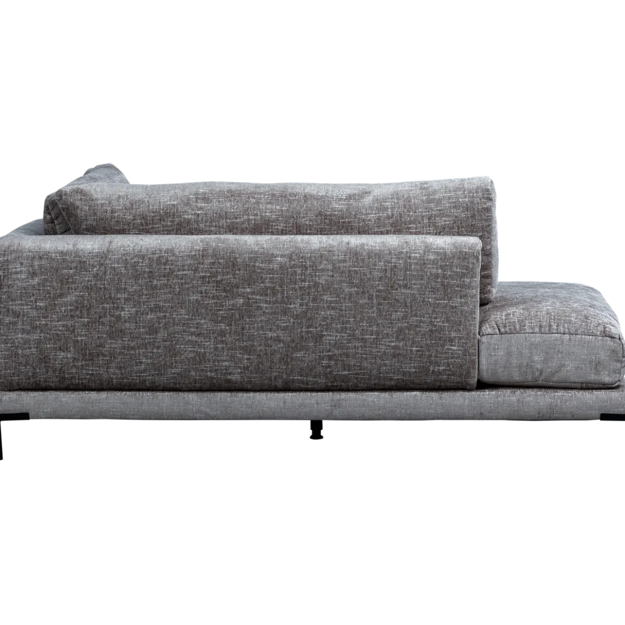 Couple lounge element rechts denim melange