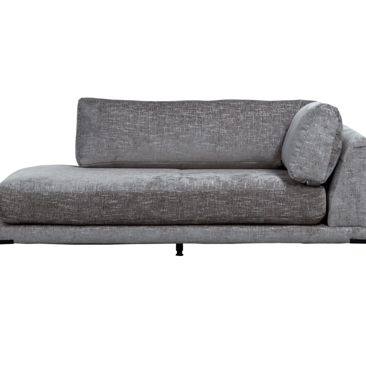 Couple lounge element rechts denim melange