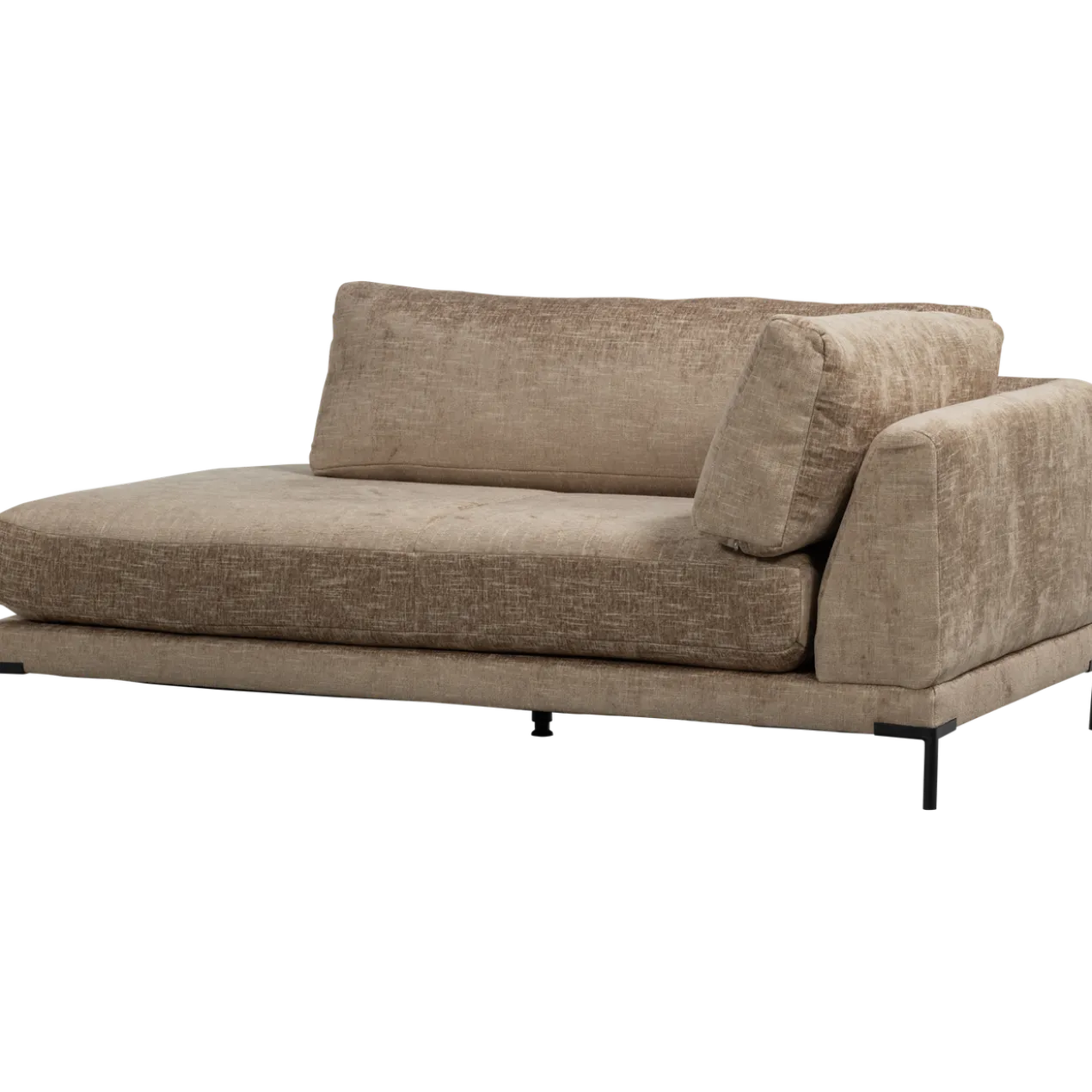Couple lounge element rechts mud melange
