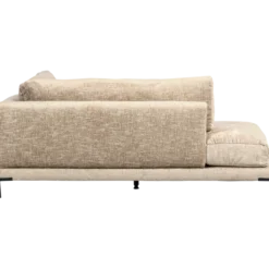 Couple lounge element rechts naturel melange