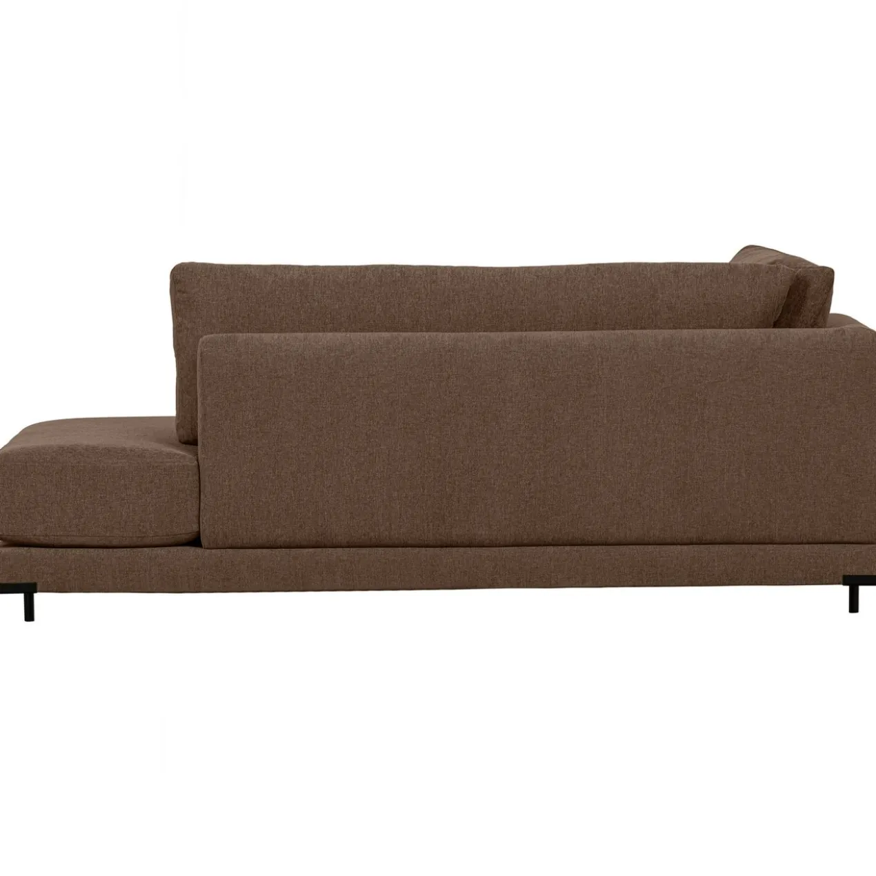 Couple lounge element rechts chocolade bruin