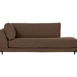 Couple lounge element rechts chocolade bruin