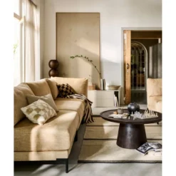 Couple loveseat element butter melange