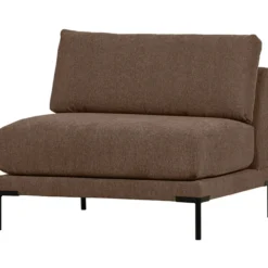 Couple loveseat element chocolade bruin