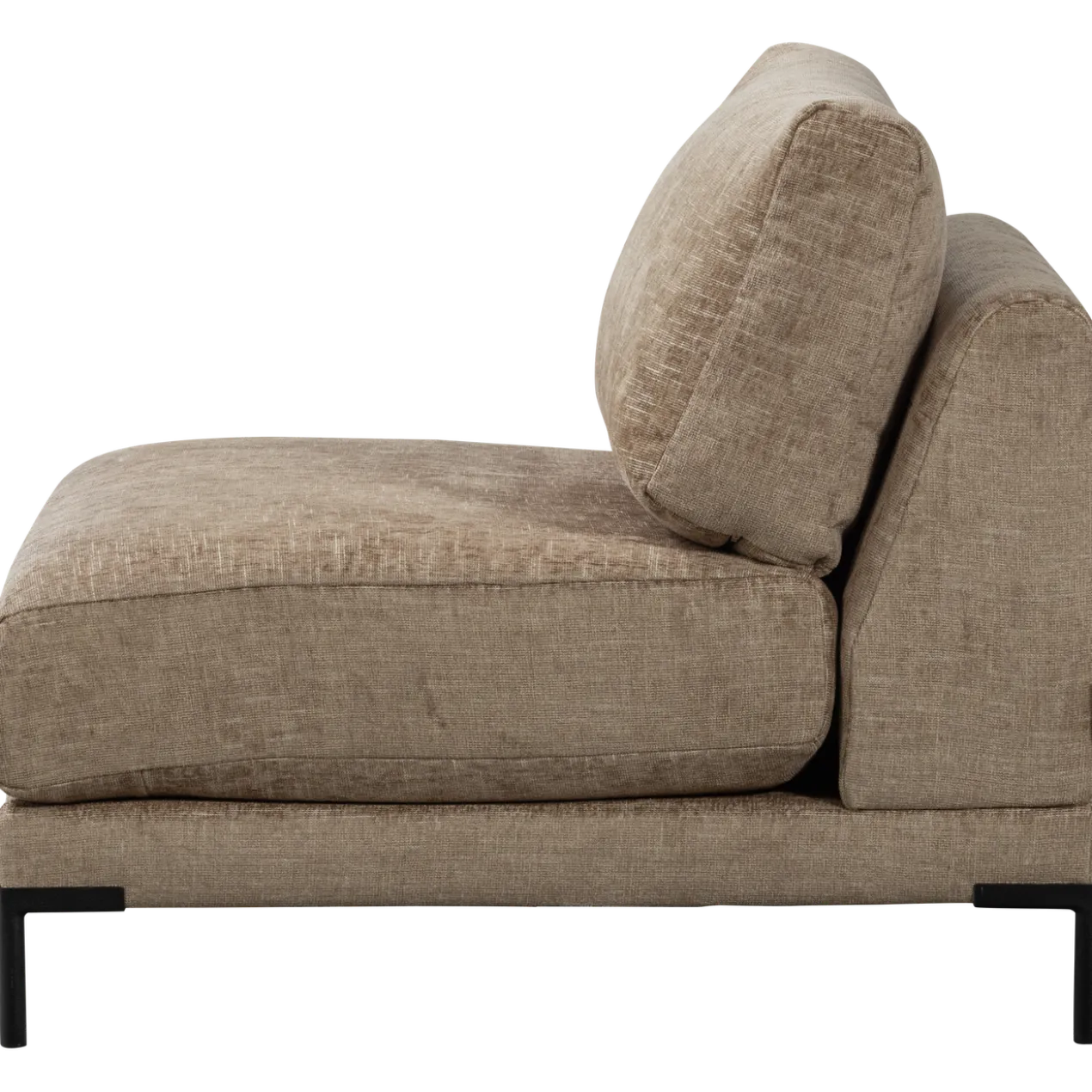 Couple loveseat element mud melange