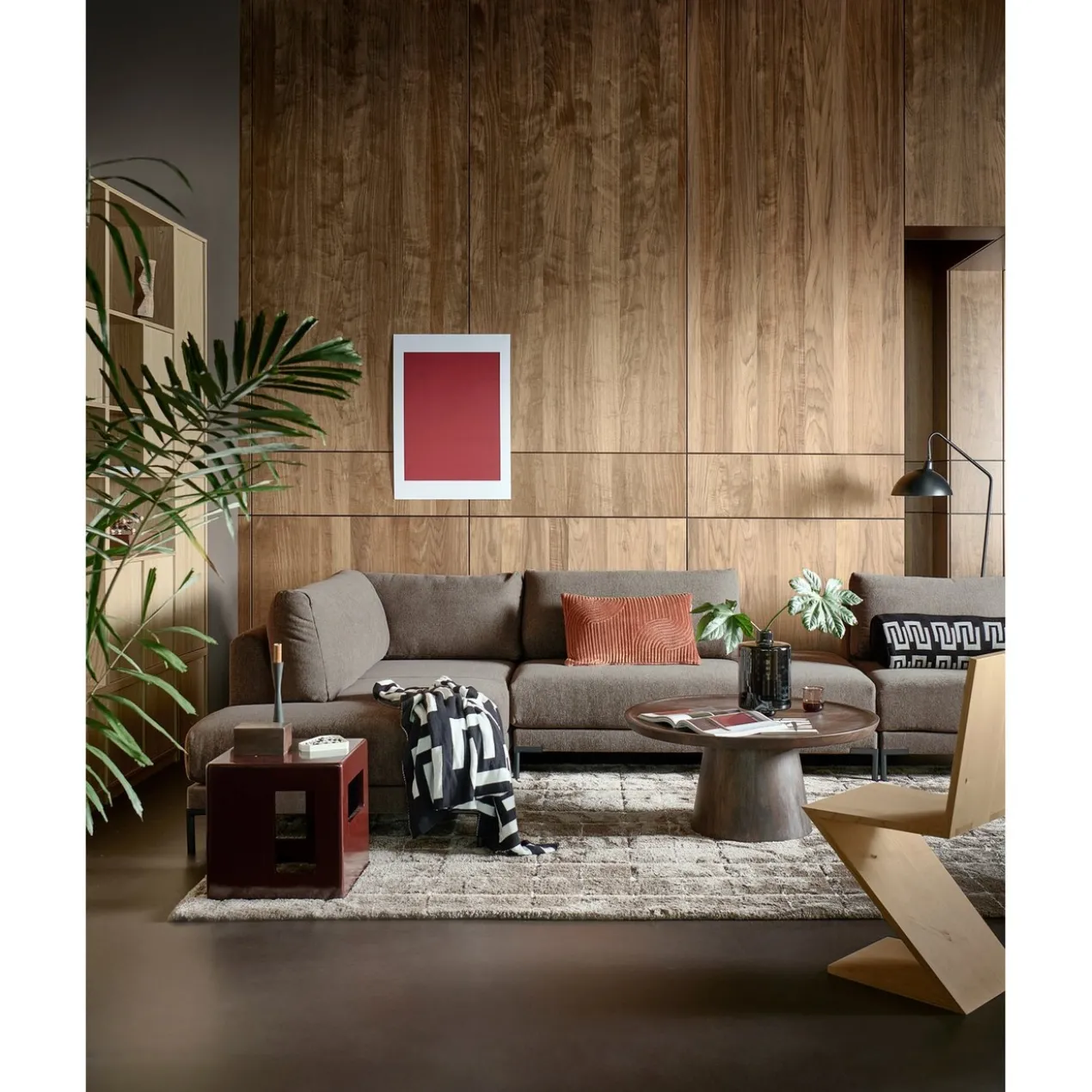 Couple loveseat element taupe