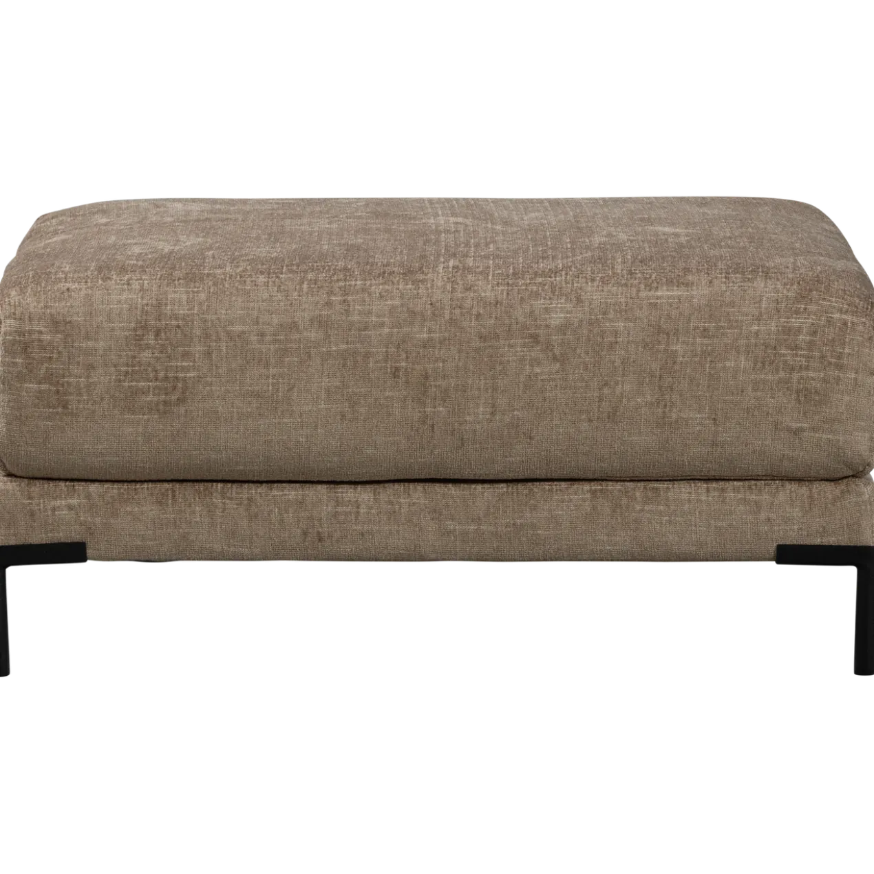 Couple poef 100 cm mud melange