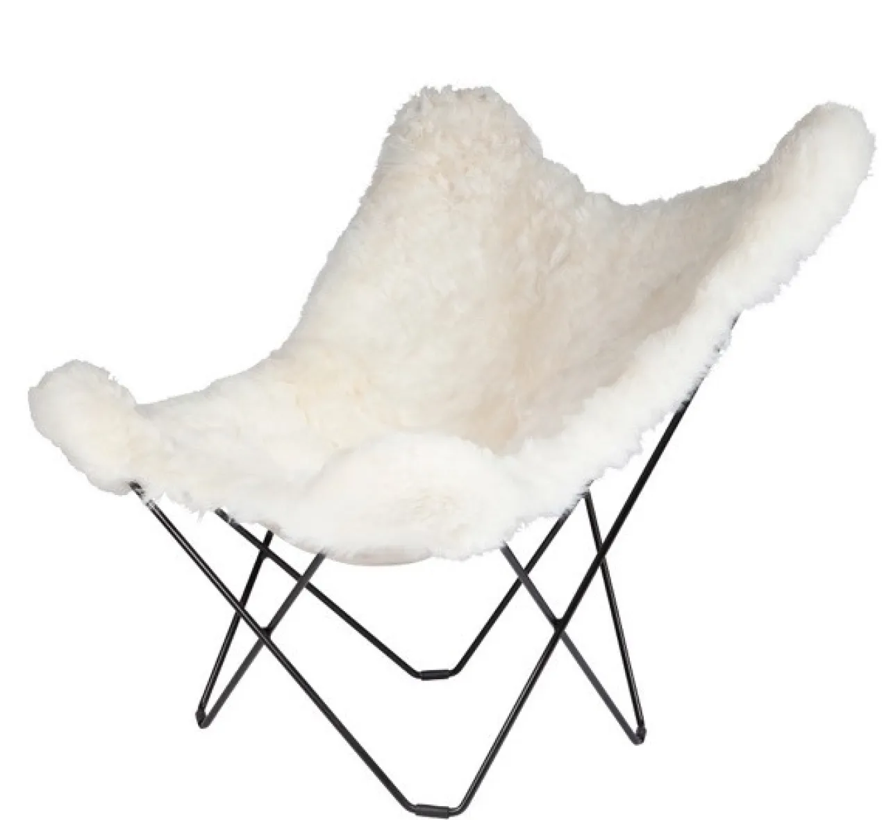 Cuero Design - Mariposa Chair schapenvacht Mariposa Chair - shorn white