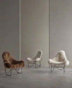 Cuero Design - Valhalla Chair - shorn white