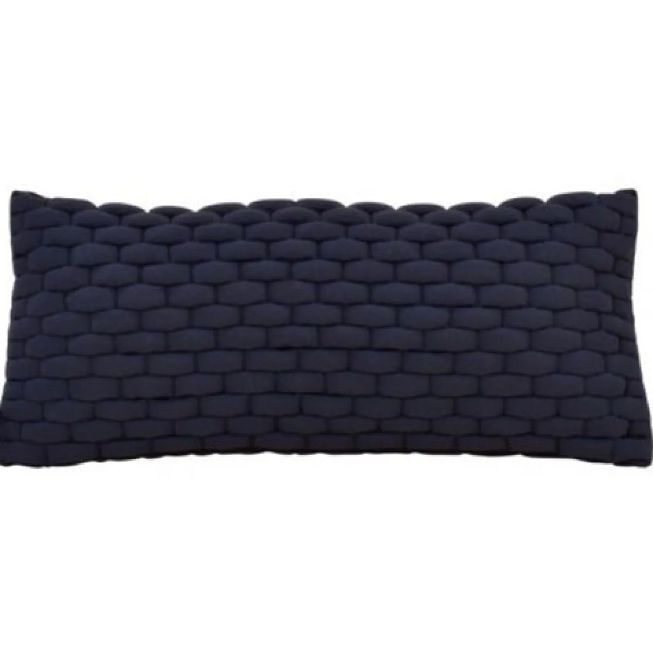 CUSHION 3D WEAVE 30x70 Kussen 3D weave zwart