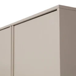 Daily closet double 110x100 cm grenen dakargrau [fsc]