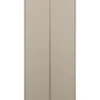 Daily closet double 200x100 cm grenen dakargrau [fsc]
