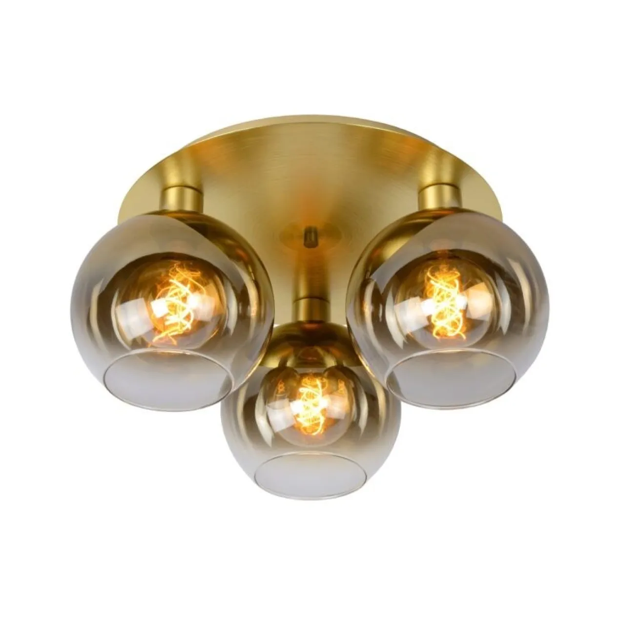 DAJANA PLAFONDLAMP 3-LICHTS GOUD