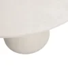 Damon eettafel betonlook wit 76xo100