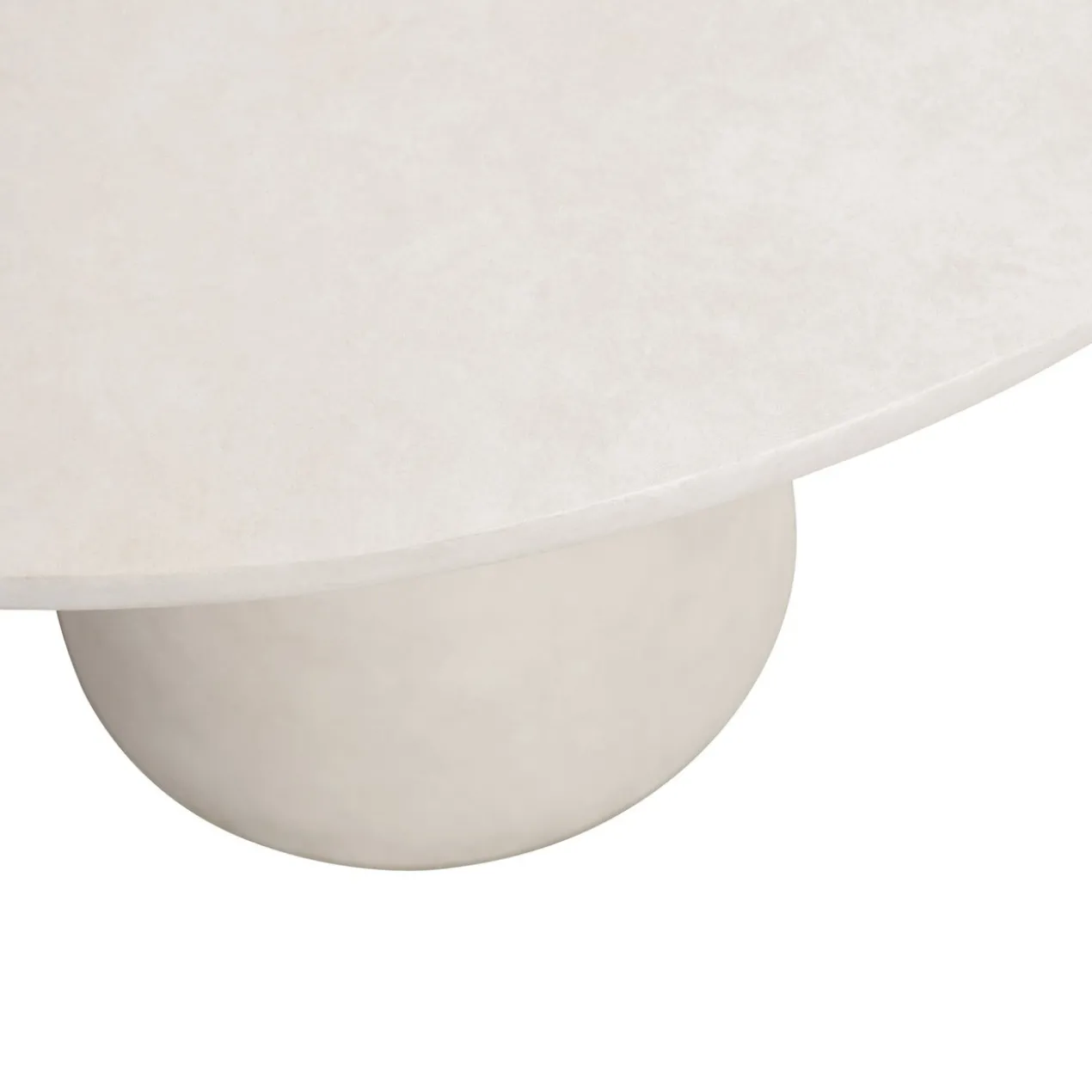 Damon eettafel betonlook wit 76xo100