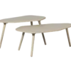 Davina bijzettafels mdf dust - set van 2