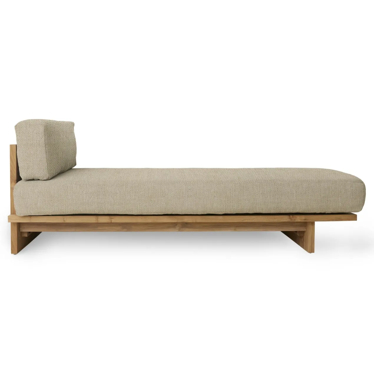 Daybed Outdoor Teak naturel