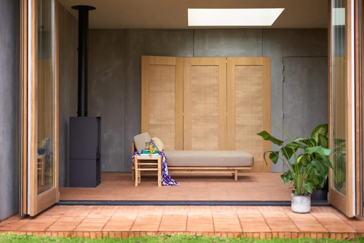 Daybed Outdoor Teak naturel
