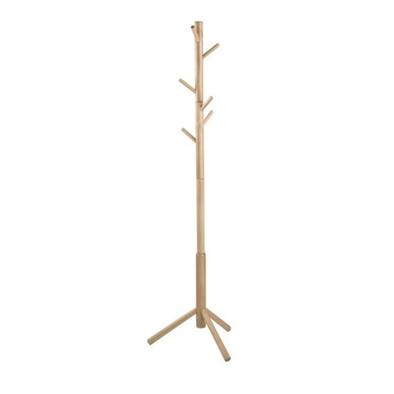Dean houten staande kapstok - 176 cm hoog Naturel
