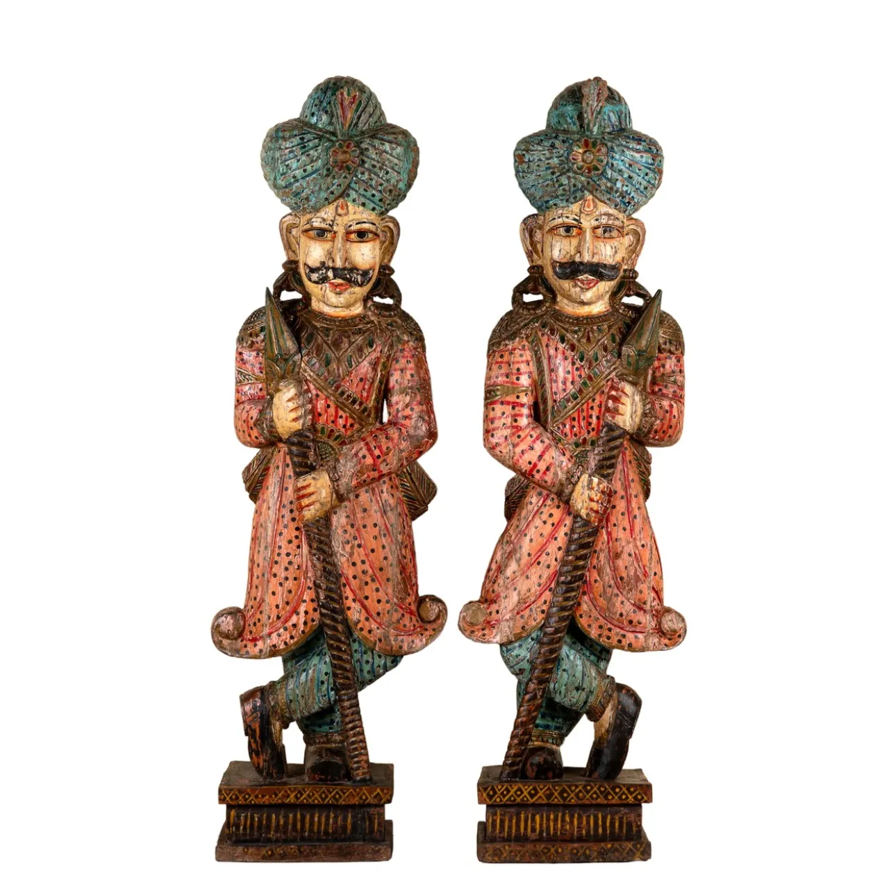Decoatie Paleiswachters Satyajit - set van 2
