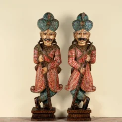 Decoatie Paleiswachters Satyajit - set van 2