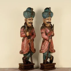 Decoatie Paleiswachters Satyajit - set van 2