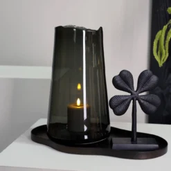 Deco Geluk Santa Fe black L16 x B7 x H23 cm