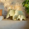 Decoratie object Elephant small RE canary