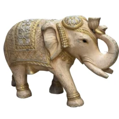Decoratieve olifant van fiber uniek India