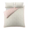 Dekbedovertrek Ashstead damask natural coral 220x230 cm