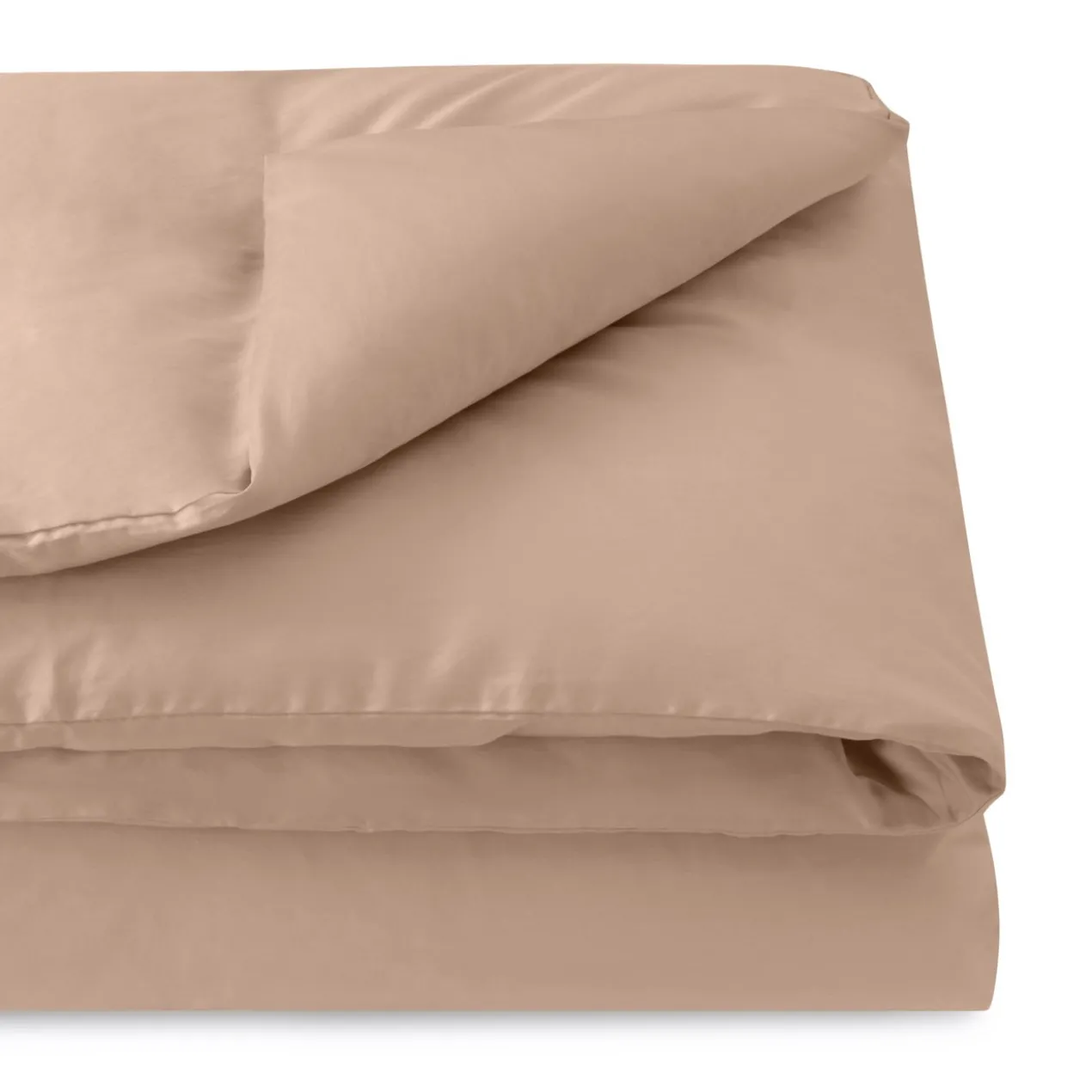 Dekbedovertrek Cotton Satin 240x220 cm misty rose