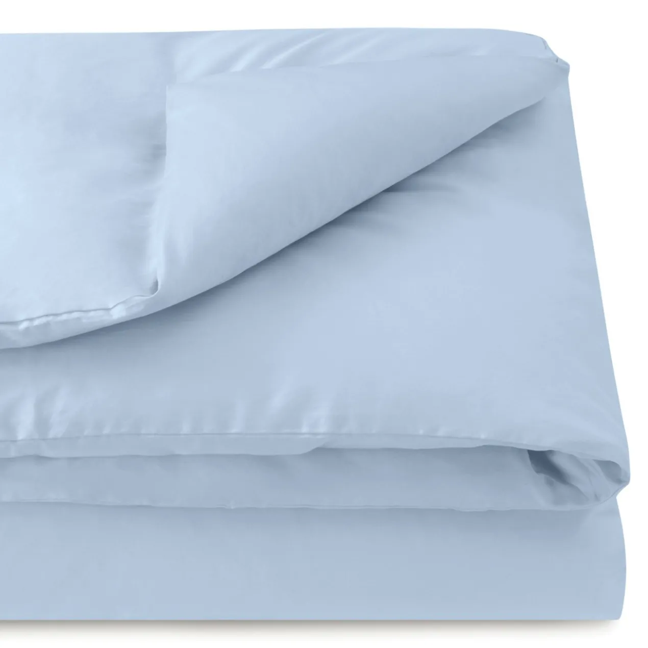Dekbedovertrek Cotton Satin 140x220 cm ice blue