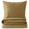 Dekbedovertrek Cotton Satin 200x220 cm khaki