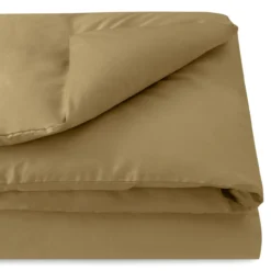 Dekbedovertrek Cotton Satin 200x220 cm khaki