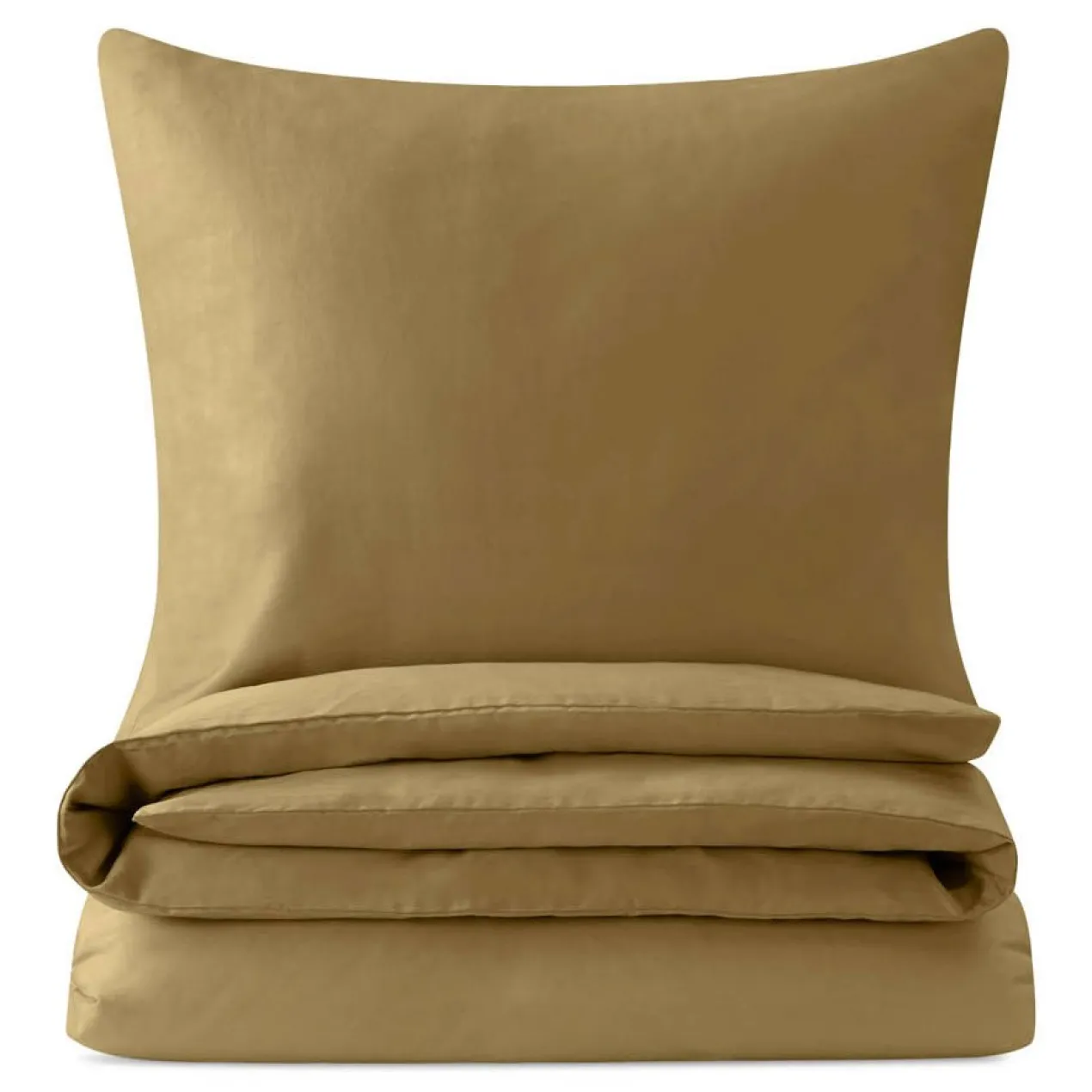 Dekbedovertrek Cotton Satin 240x220 cm khaki