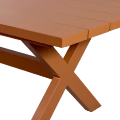 Delta picknick tuintafel aluminium terra 220x100 cm