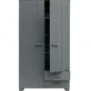 Dennis kast met laden grenen steel grey [fsc]