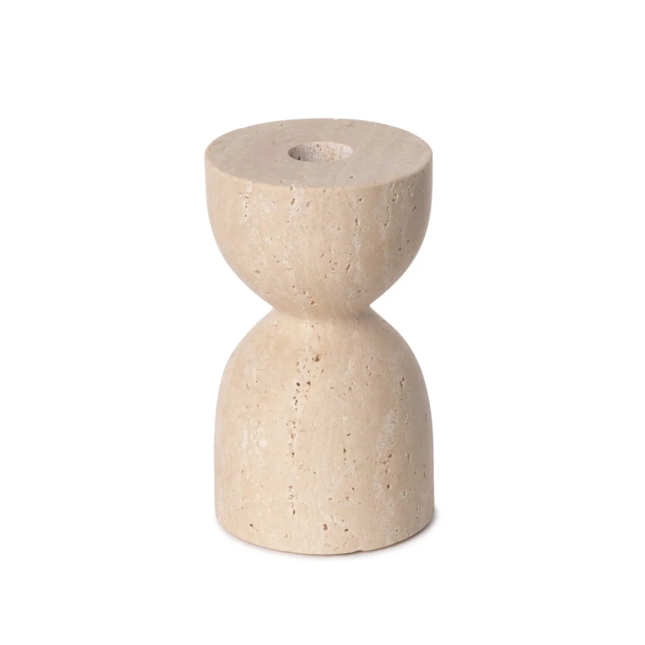 Design kaarshouder Travertine