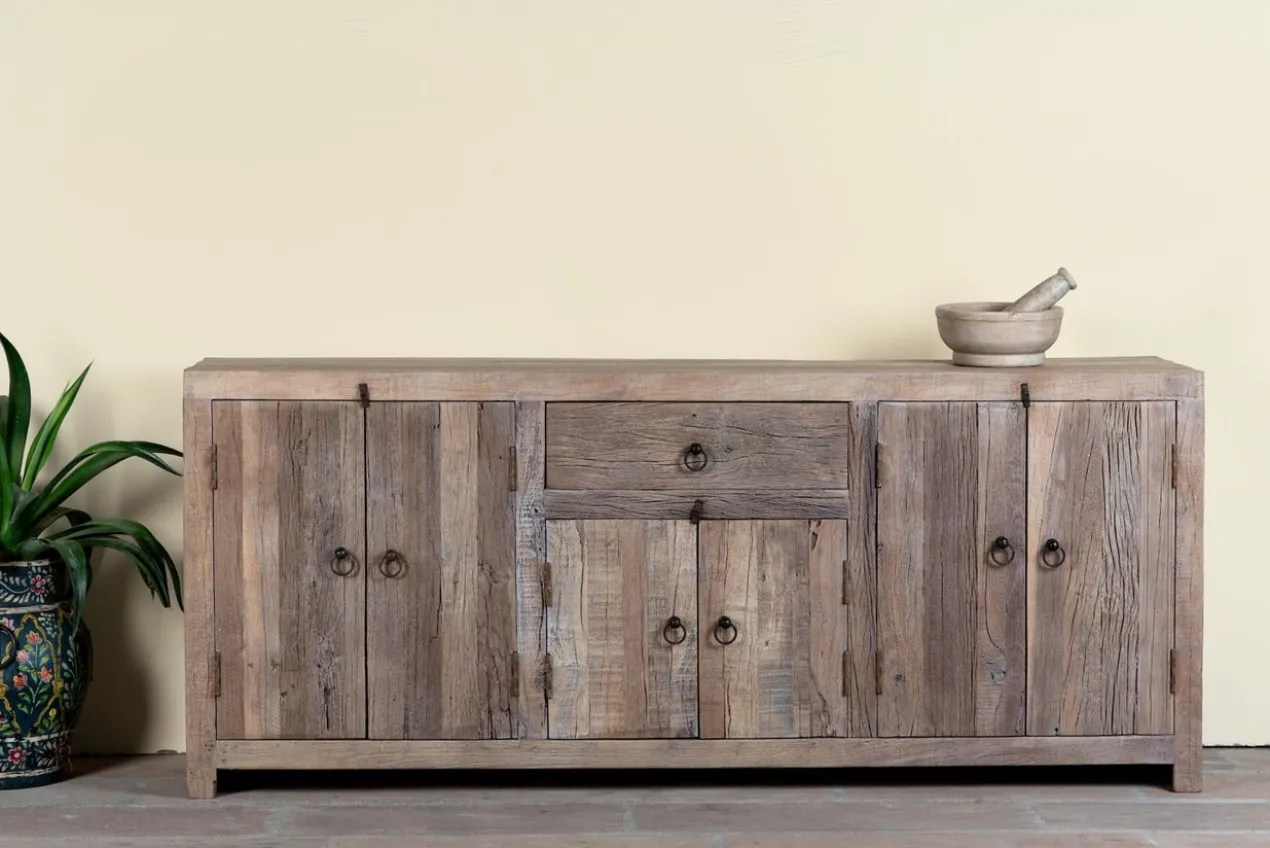 Devina - Rustiek Dressoir van Gerecycled Hout