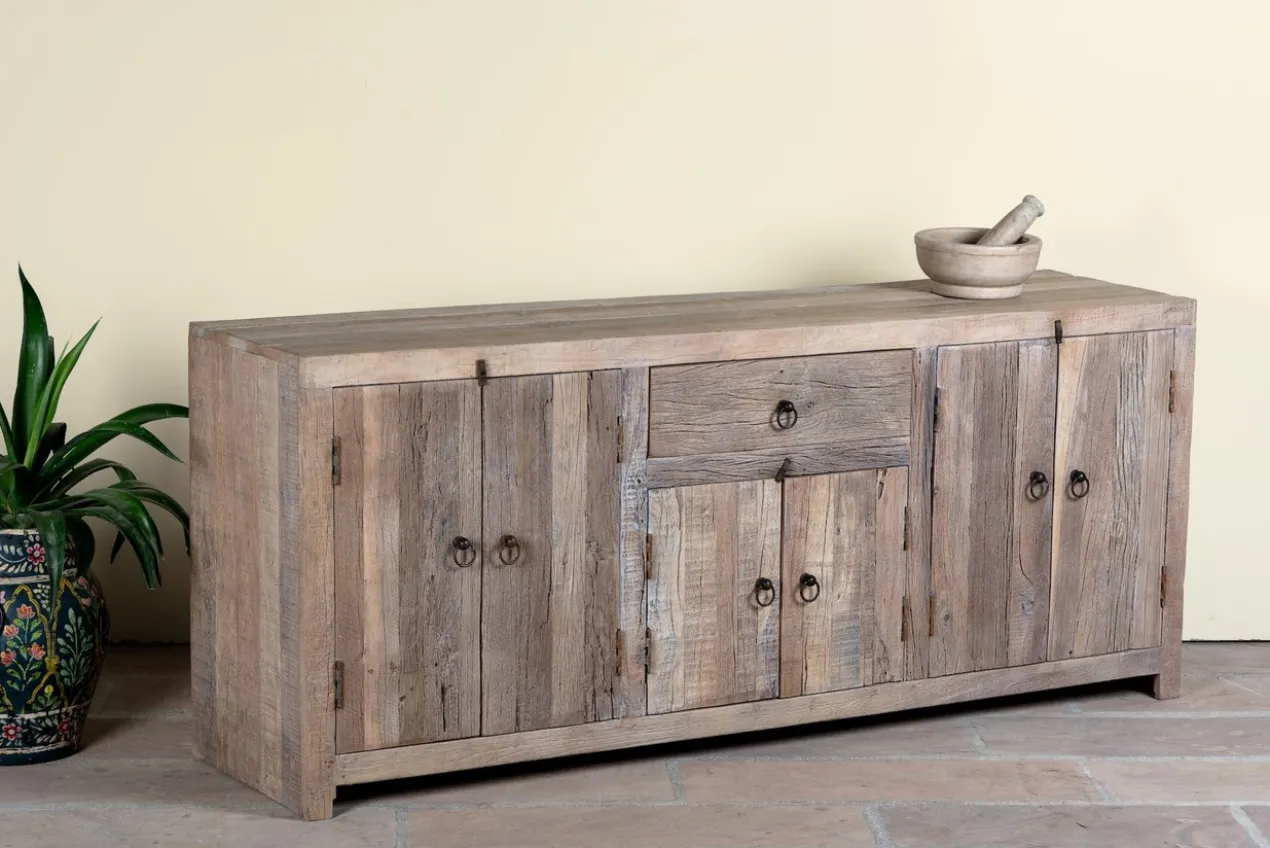 Devina - Rustiek Dressoir van Gerecycled Hout