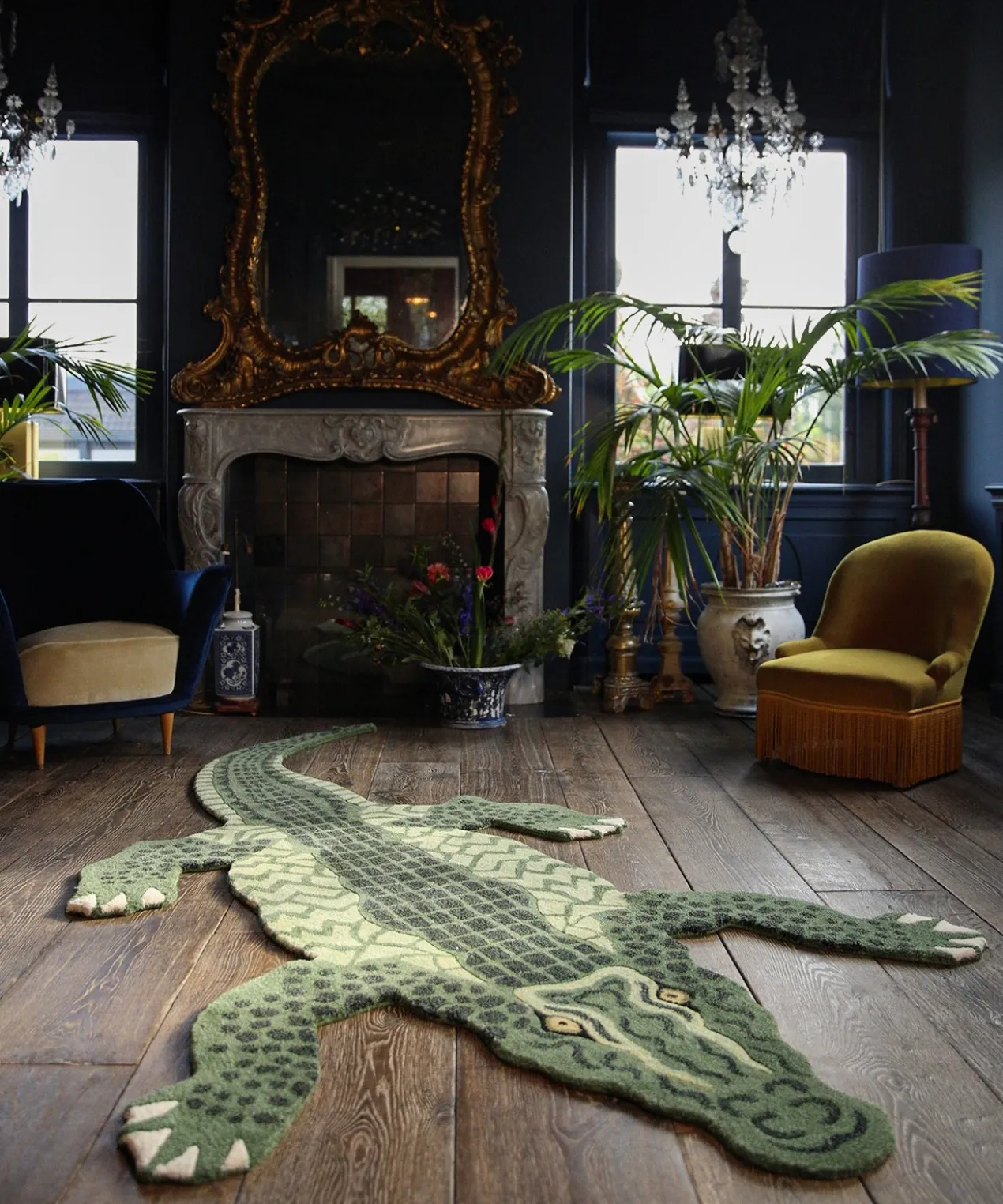 DG Crocodile Rug XL