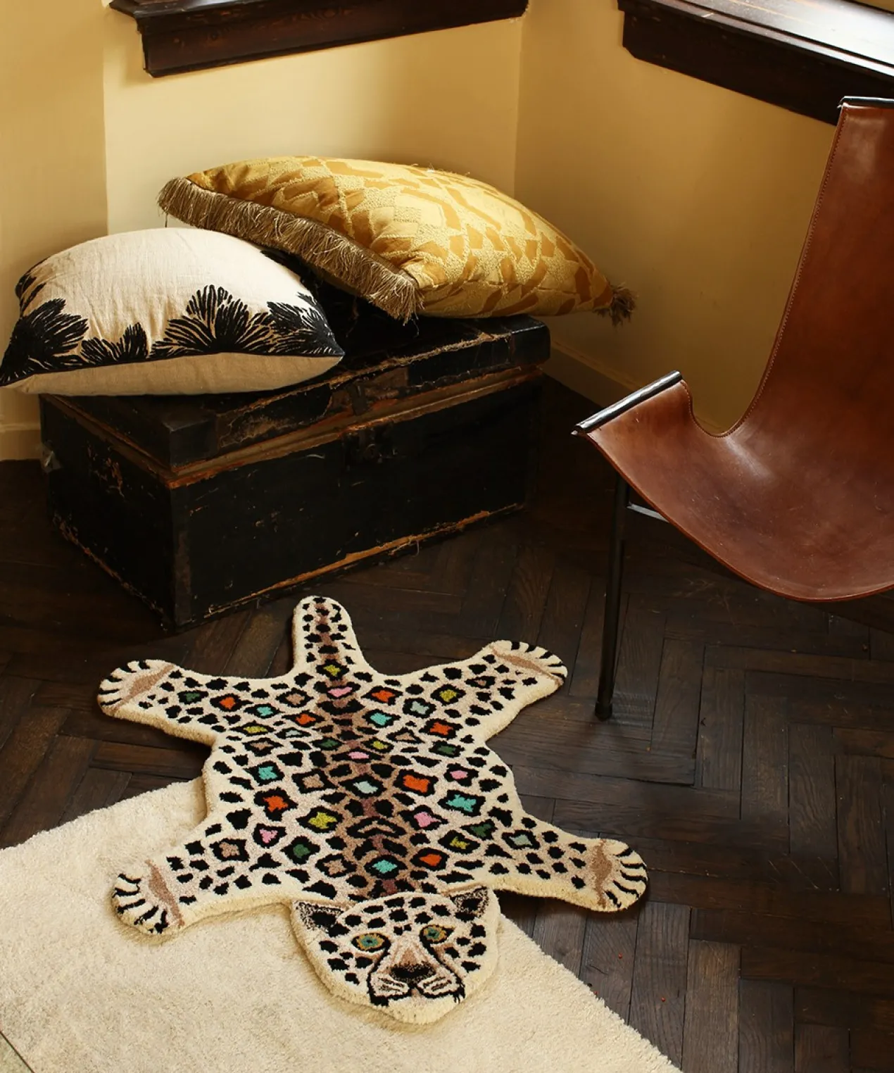 DG Disco Leopard Rug Small