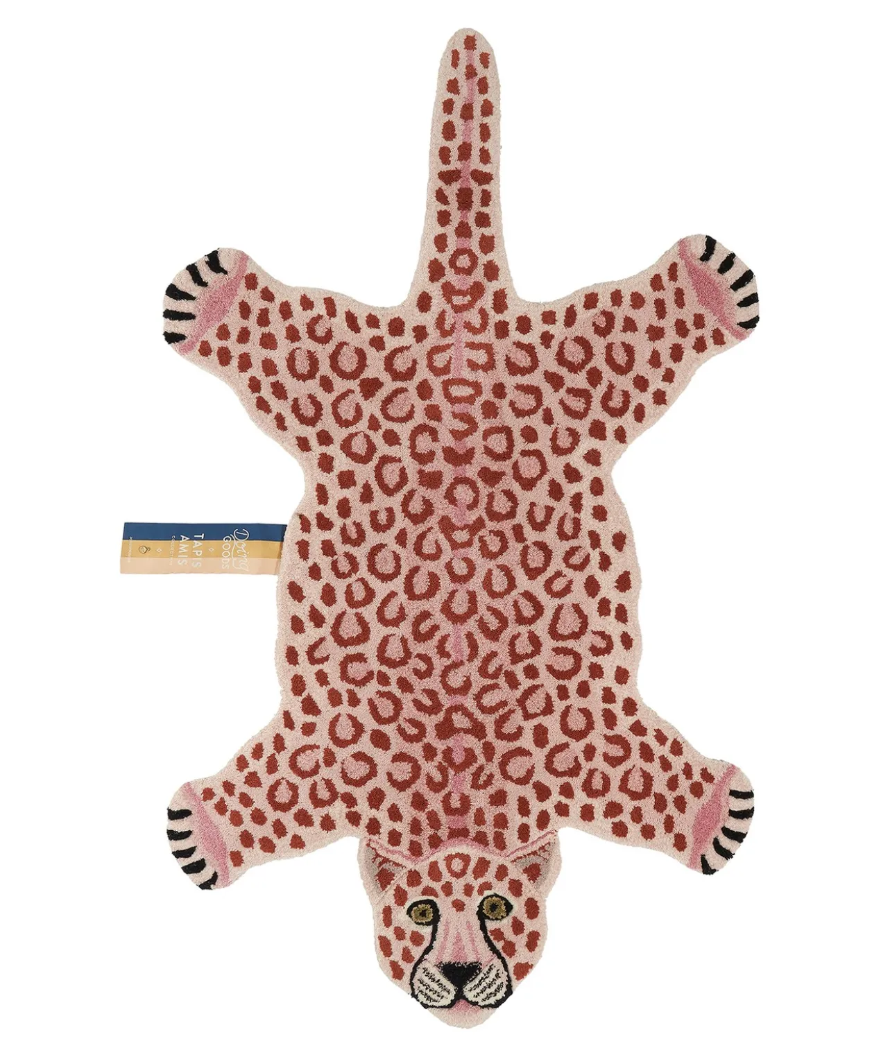 DG Pinky Leopard Rug Large