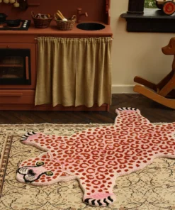 DG Pinky Leopard Rug Large