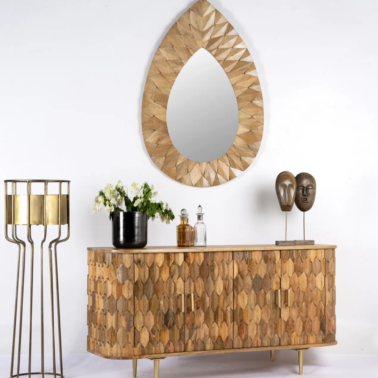 Dheera- Mango Hout Dressoir