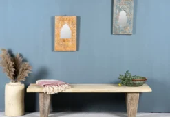 Dhordo - Rustieke Bank van Gerecycled Teakhout