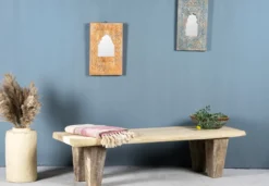 Dhordo - Rustieke Bank van Gerecycled Teakhout