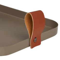 Dienblad Celie bruin - set van 2