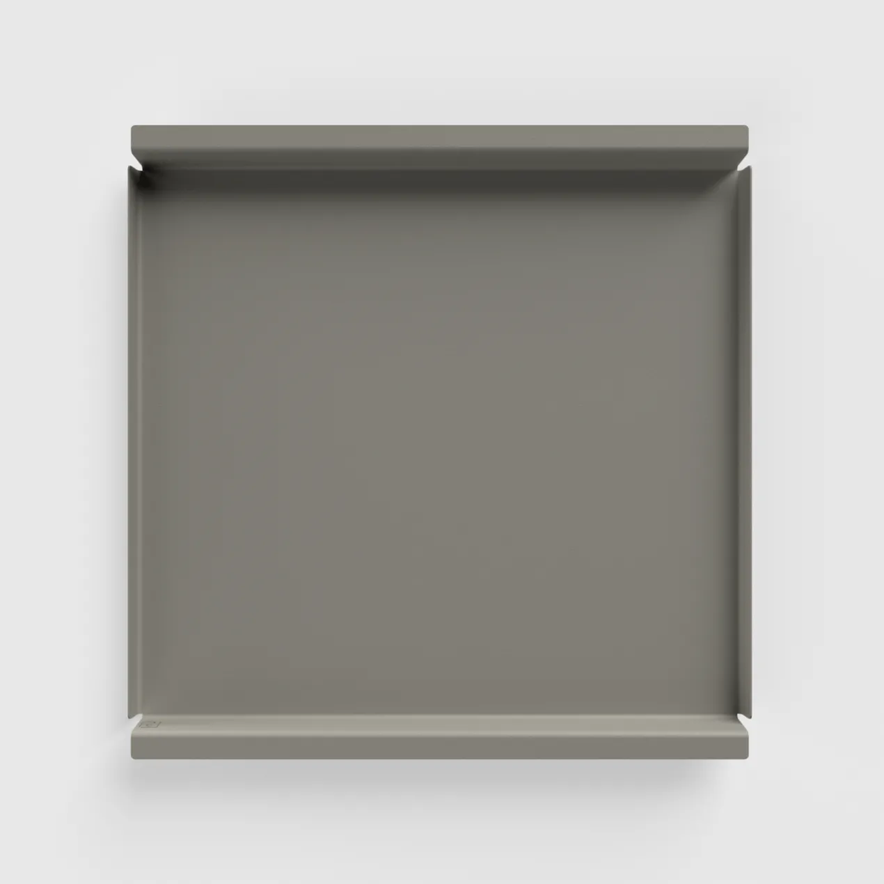 Dienblad Hocker Oni 90x90 cm - licht grijs