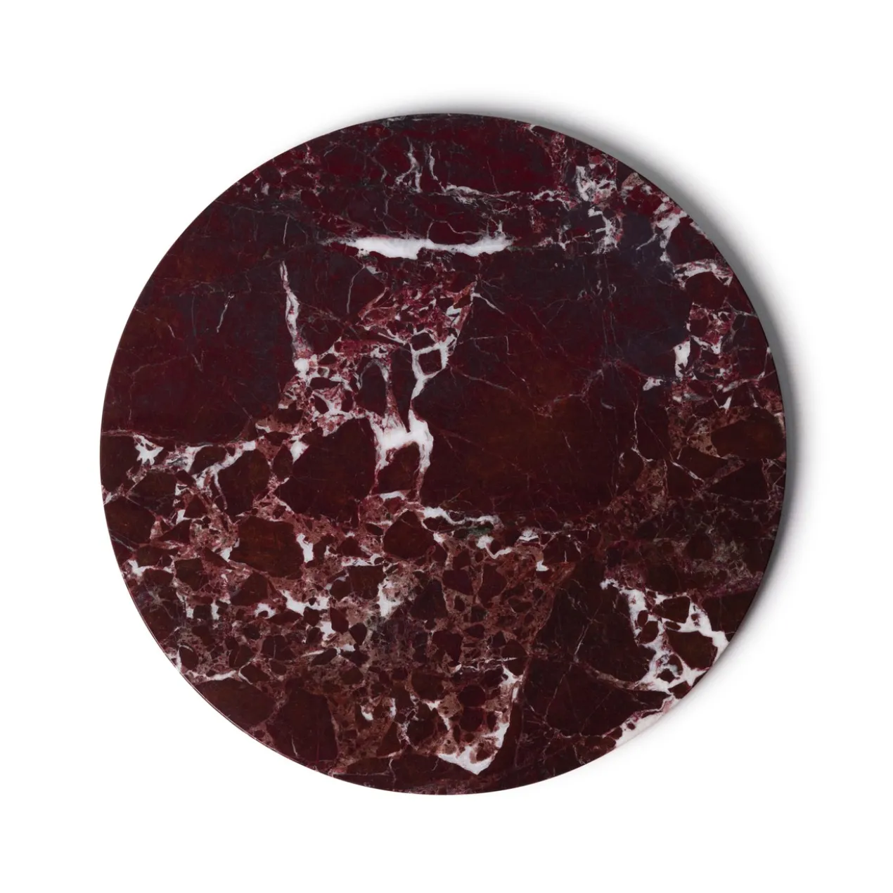 Dienblad Marmer rood Ø30cm